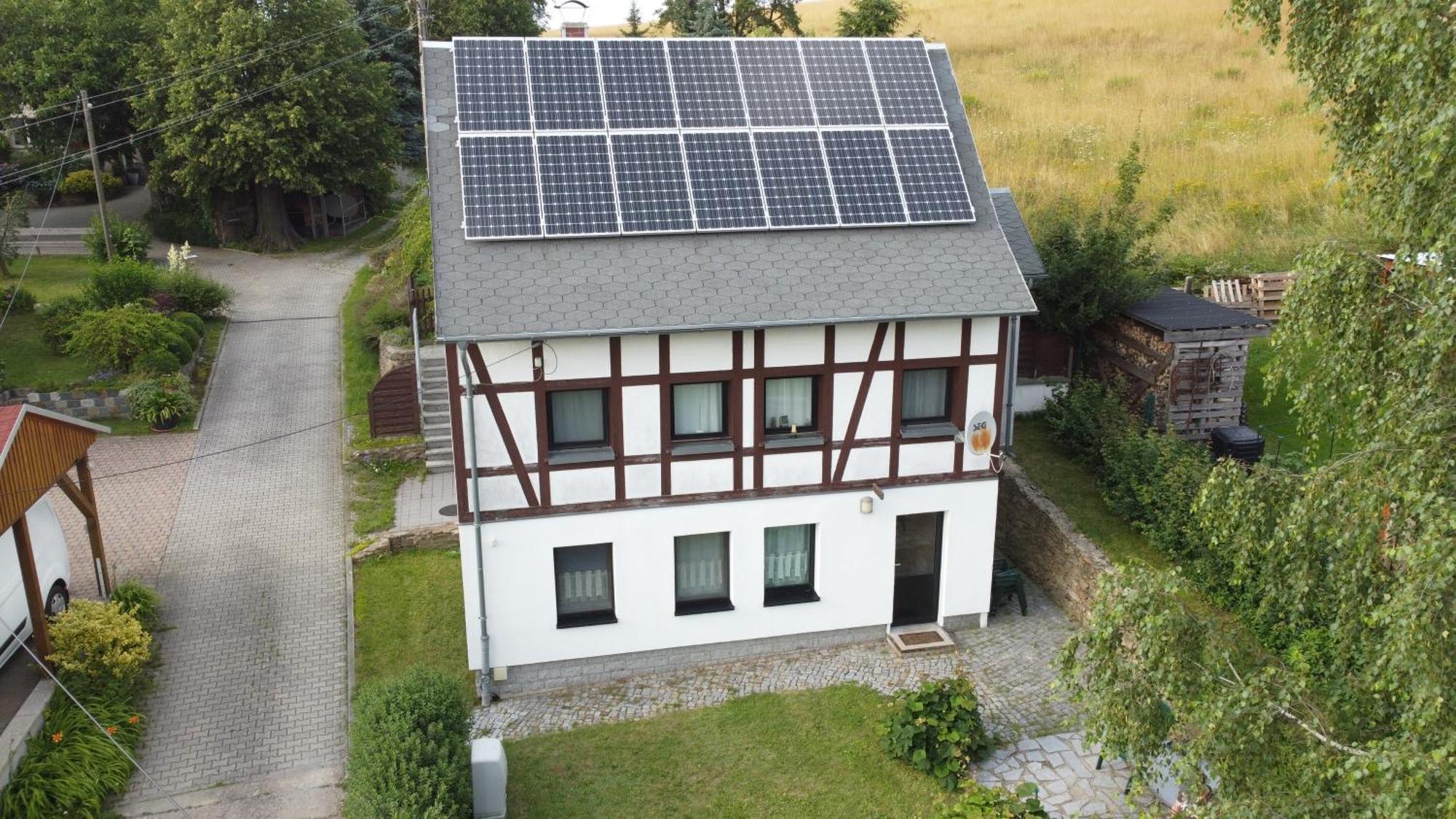 Ferienwohnung Czornebohblick Kubschutz Zewnętrze zdjęcie